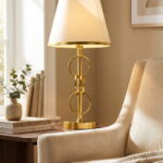 Bergamo Gold Modern Abajur