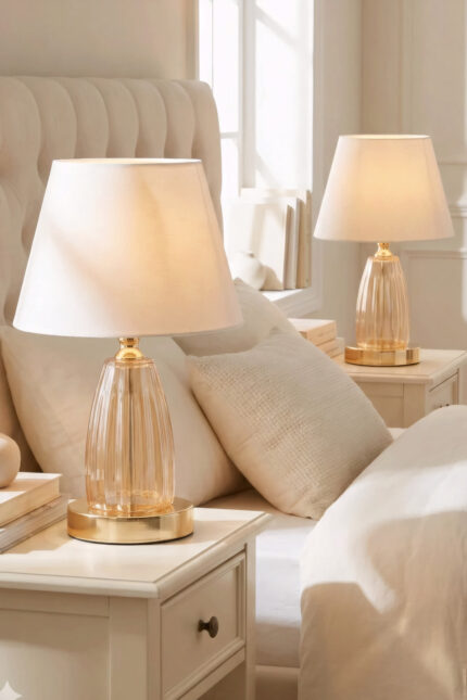 Kuba Gold - Krem Abajur 2 Adet