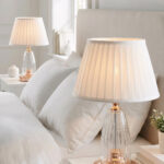 Kuba Bakır - Somon Abajur 2 Adet