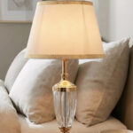 Jasmin Gold-Varaklı Abajur Tekli