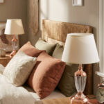 Jasmin Bakır - Krem Çfit Abajur