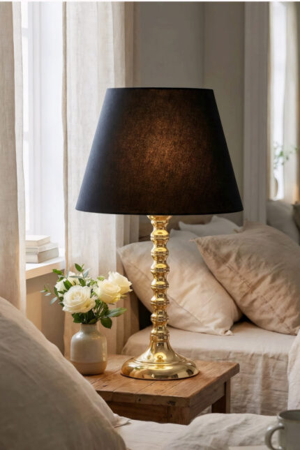 Yüzük Metal Gold-Siyah Abajur