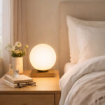 King Top Camlı Masa Lambası