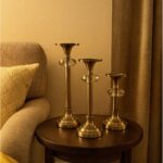 Eskitme Üçlü Mumluk