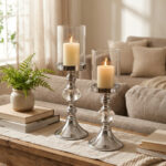 Miri Gümüş Ikili Mumluk