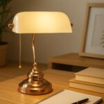 Banker Rose Gold Masa Lambası