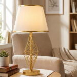 Messina Gold Modern Abajur