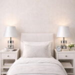 Johnny Gümüş-Kırık Beyaz Çift Abajur