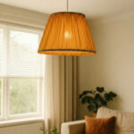 Tekli Hardal Kumaş Avize