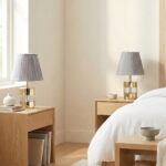 Johnny Sarı-Gri Çift Abajur